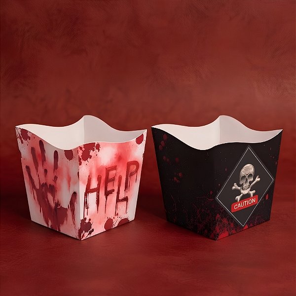 Cachepot - Help Halloween - 8 unidades - Cromus - Rizzo