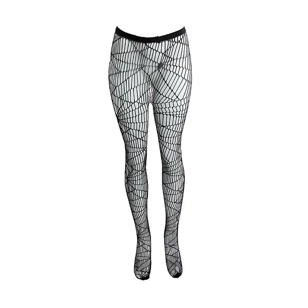 Meia Calça Teia de Aranha Preta Halloween - 1 unidade - Cromus - Rizzo