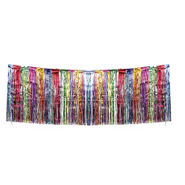 Faixa Decorativa Metalizada M - Multicolor - 5m x 70cm - 1 unidade - Cromus  - Rizzo