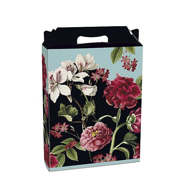 Caixa Maleta Retangular Vertical - Botanica - 10 unidades - Cromus Atacado - Rizzo