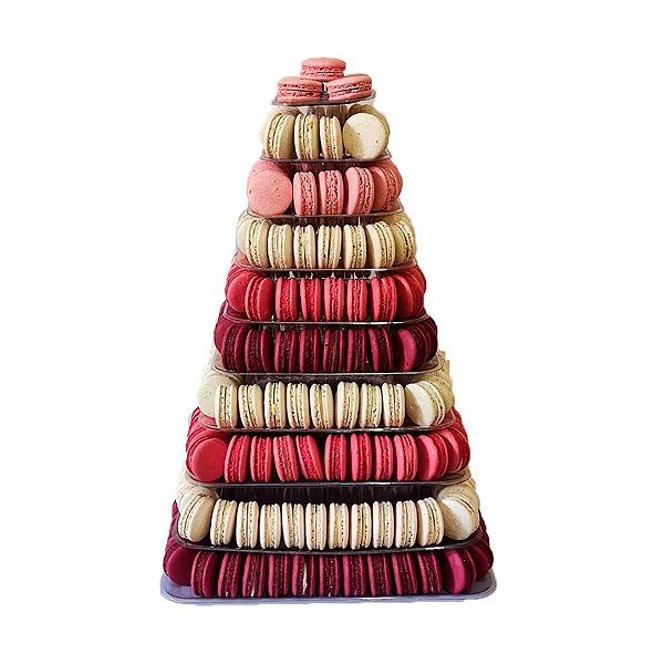 Pirâmide para Macarons 10 Pisos - 1 unidade - Rizzo