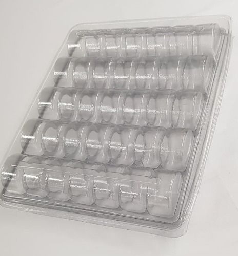 Blister para 35 Macarons Ref. BM35C - 27,5x22x5cm - 20 Unidades - San Felipo Rizzo Confeitaria​