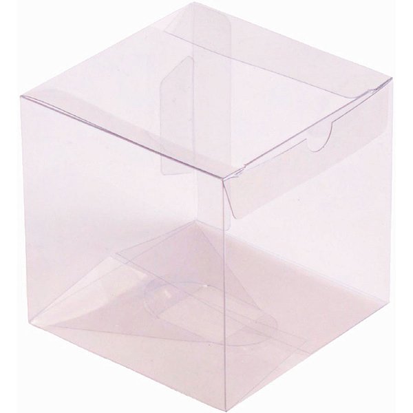 Caixa Cubo Transparente Nº 2 (6x6x6cm) - 10 unidades - Rizzo