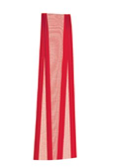 Fita Voal com Cetim Progresso 15mm nº3 - 10m Cor 209 Vermelho - 01 unidade