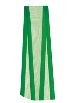 Fita Voal com Cetim Progresso 15mm nº3 - 10m Cor 217 Verde Bandeira - 01 unidade