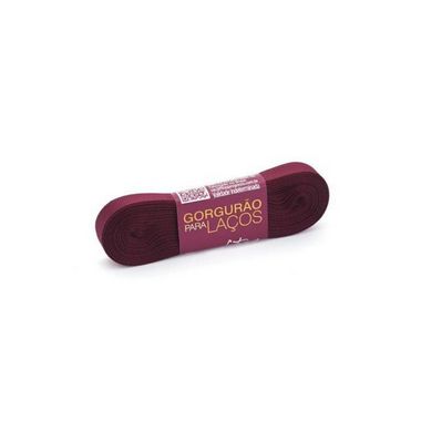 Fita Gorgurão Progresso 7mm nº1 - 10m Cor 1355 Marsala - 01 unidade