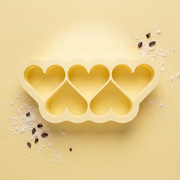 Cortador de Brownie Coração - 6x6cm - BlueStar - Rizzo