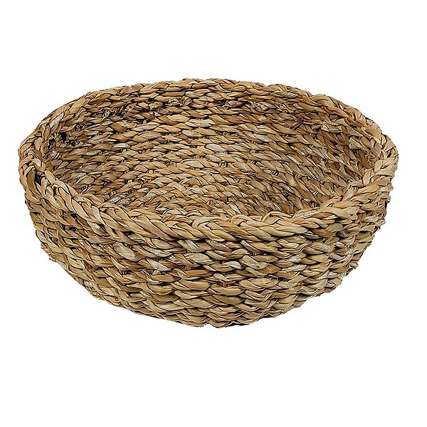 Cesta Decorativa Guarani de Seagrass - 25x25x10cm - 1 unidade - Rizzo