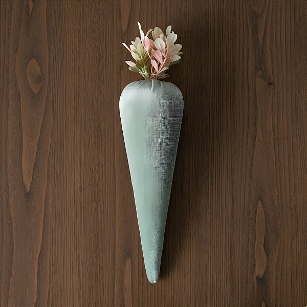 Enfeite Decorativo de Páscoa - Cenoura Azul e Verde - 30cm - 1 unidade - Rizzo