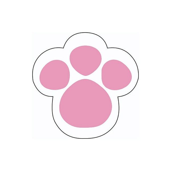 Etiqueta Adesiva - Pegada Rosa - 4cm - 60 unidades - Rizzo