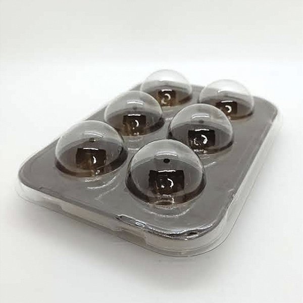 Blister 6 Brigadeiros Chocolate - 10 unidades - Rizzo