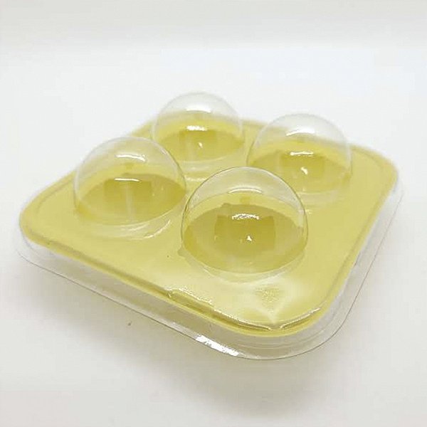 Blister 4 Brigadeiros Amarela - 10 unidades - Rizzo