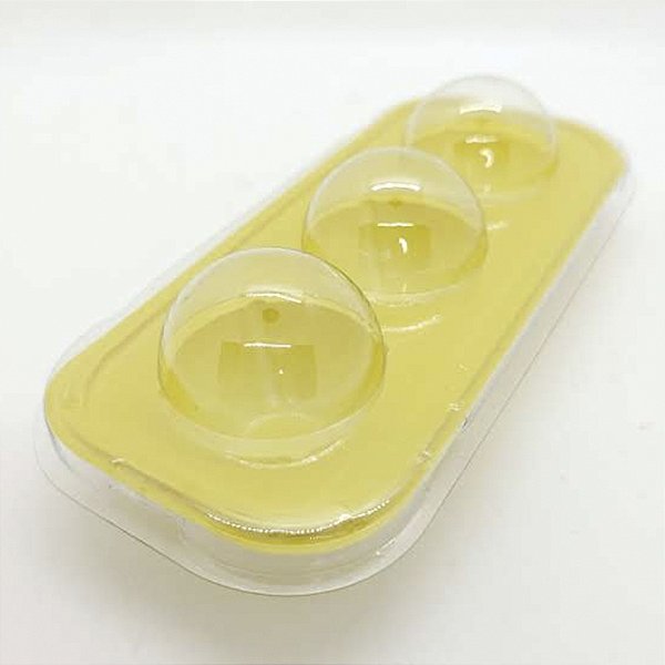 Blister 3 Brigadeiros Amarelo - 10 unidades - Rizzo