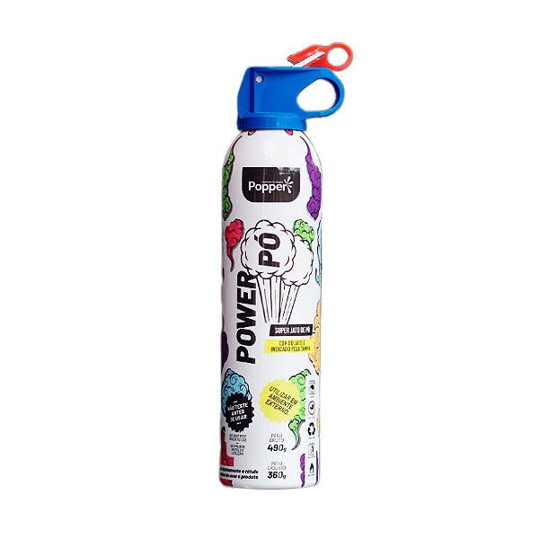 Jato em Pó Power - Azul - 490g - 1 unidade - Popper - Rizzo