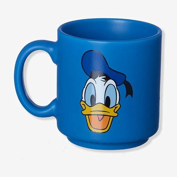 Mini Caneca de Cerâmica Tina - Pato Donald - 100ml - 1 unidade - Disney Original  - Rizzo