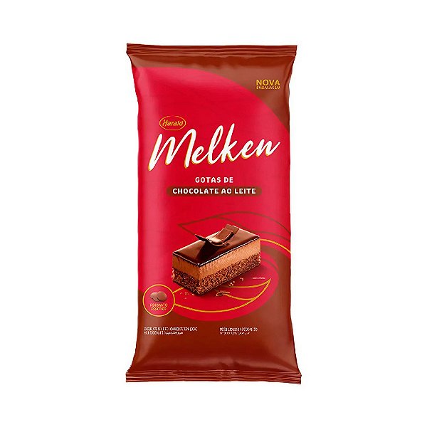 Chocolate em Gotas Ao Leite - Melken - 2,05kg - 01 unidade - Harald - Rizzo