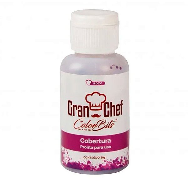 Color Bits Cobertura Roxo 50g - Granchef - Rizzo Confeitaria