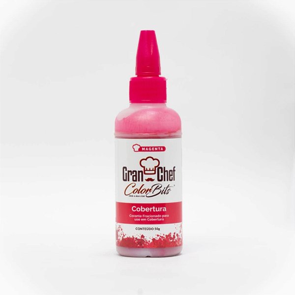 Color Bits Cobertura Magenta 50g - Granchef - Rizzo Confeitaria
