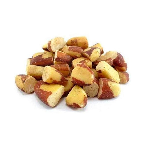 Castanha do Pará Pedaços 100gr - Rizzo Confeitaria