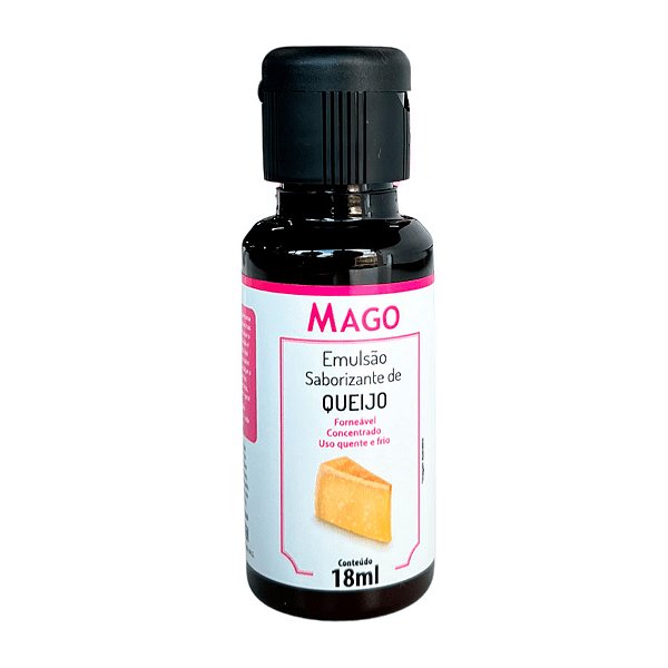 Emulsão Saborizante de Queijo 18ml - 1 unidade - Mago - Rizzo