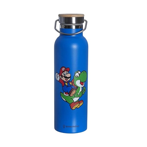 Garrafa Térmica Camp -  Super Mario - 600ml - 1 unidade - Rizzo