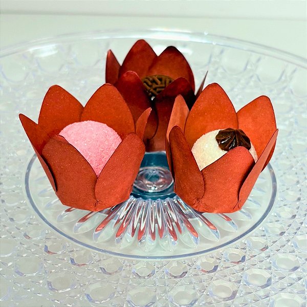 Forminha para Doces Finos - Mônaco Canela - 50 unidades - Decora Doces - Rizzo