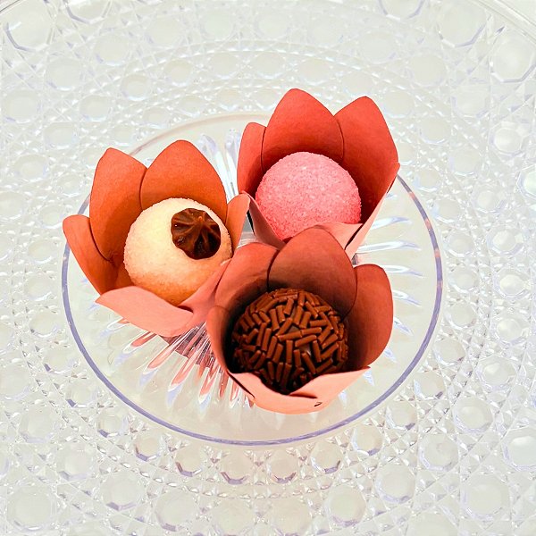 Forminha para Doces Finos - Mônaco Doce de Leite - 50 unidades - Decora Doces - Rizzo