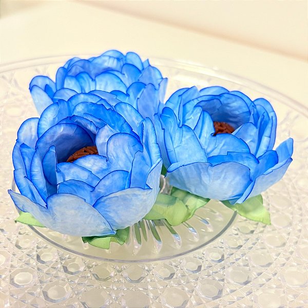 Forminha para Doces Finos - Bela Azul Claro  - 30 unidades - Decora Doces - Rizzo