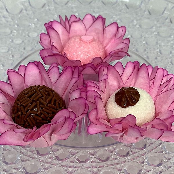 Forminha para Doces Finos - Madri Chiclete - 30 unidades - Decora Doces - Rizzo