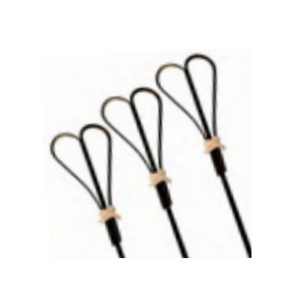 Palito em Bambu para petiscos Preto - 20 unidades - 12 cm - Rizzo