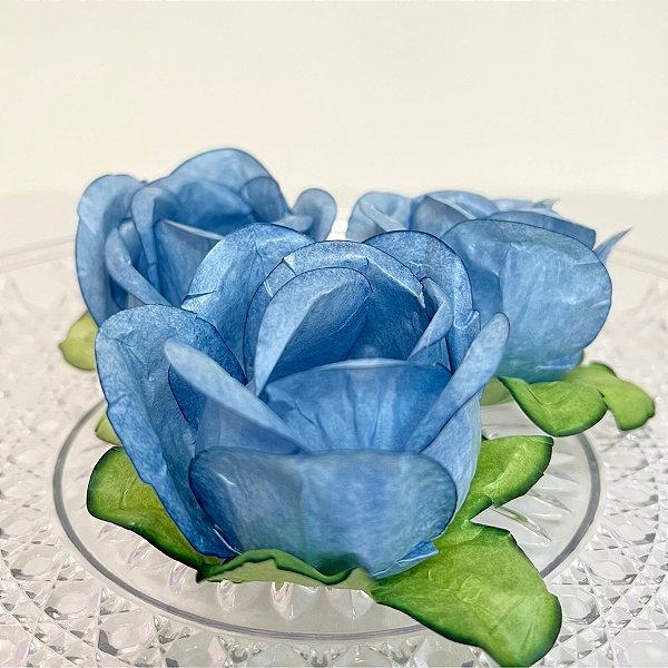 Forminha para Doces Finos - Rainha Cor Azul Antigo Clarissimo - 30 unidades - Decora Doces - Rizzo