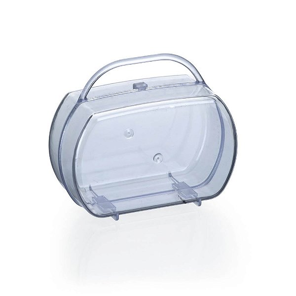 Maleta Acrillica para lembrancinha Transparente - 10,5cm - 1 unidade - Rizzo