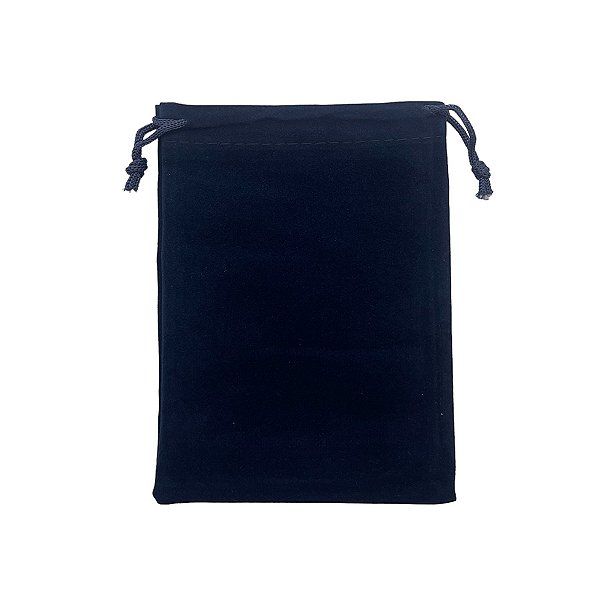 Saquinho de Veludo Premium - Azul Escuro - 12x17cm - 10 unidades - Rizzo