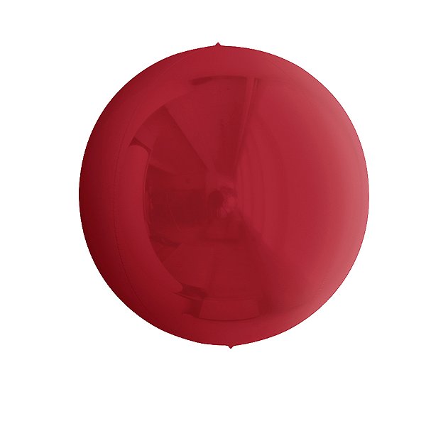 Balão de Festa Metalizado 20'' 50cm - Esphera Marsala Redondo - 1 unidade - Cromus - Rizzo