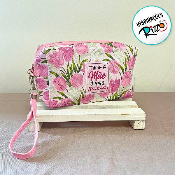 Necessaire Minha Mãe é uma Rainha - 17,5x7x9,5cm - 1 unidade - Rizzo