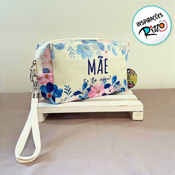 Necessaire Mãe Eu Te Amo - 17,5x7x9,5cm - 1 unidade - Rizzo
