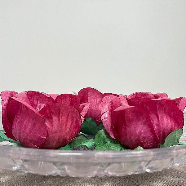 Forminha para Doces Finos - Rainha Vermelho Cereja Escuro - 30 unidades - Decora Doces - Rizzo