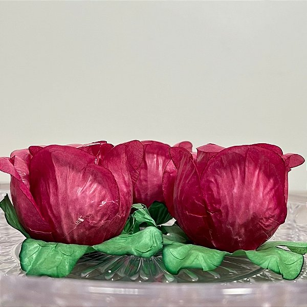 Forminha para Doces Finos - Rainha Rosa Seco - 30 unidades - Decora Doces - Rizzo