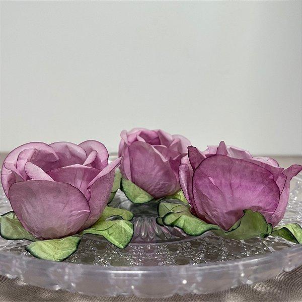 Forminha para Doces Finos - Rainha Rosa Seco 1 - 30 unidades - Decora Doces - Rizzo