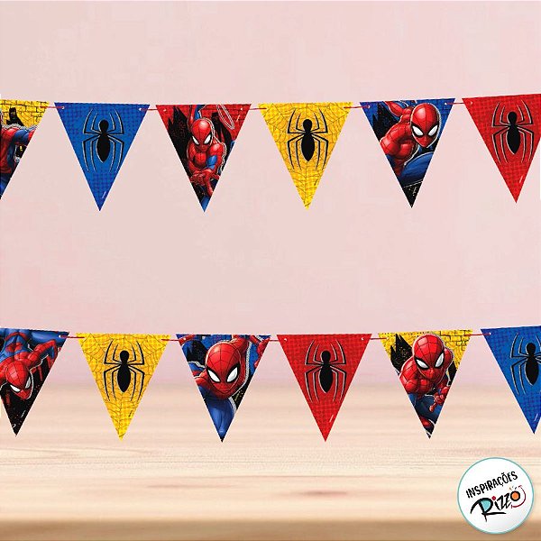 Faixa Decorativa em EVA - Homem Aranha - 1 unidade - Disney Original - Rizzo