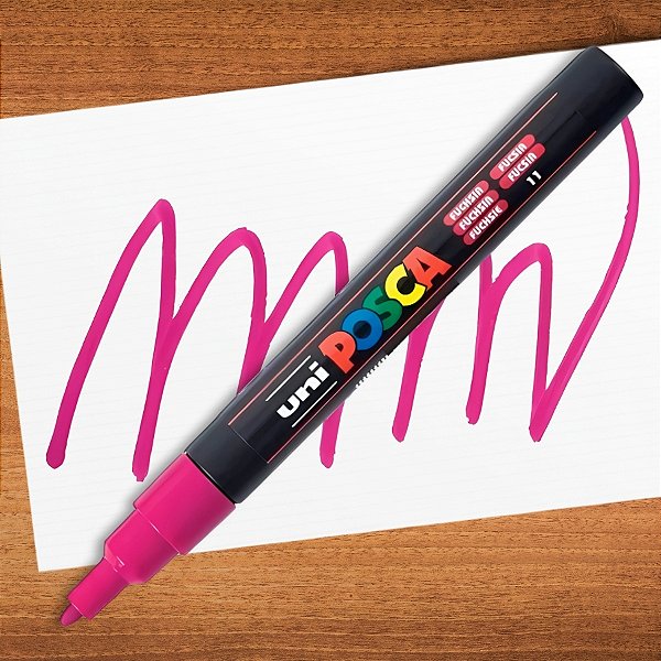 Caneta Posca PC-3M 1.3mm - Fucsia - 1 unidade - Posca - Rizzo