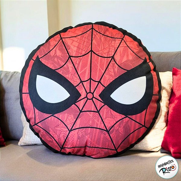 Almofada Formato Homem Aranha - 30cm - 1 unidade - Disney Original - Rizzo