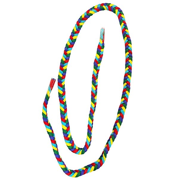 Acessório Trança Colorida De Festa Junina - 97cm - 1 unidade - Rizzo