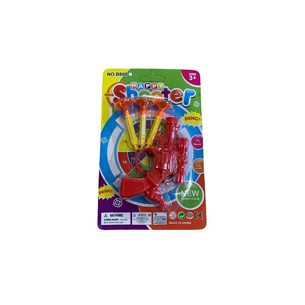 Mini Pistolinha De Brinquedo - 8x5,5cm - 1 unidade - Rizzo