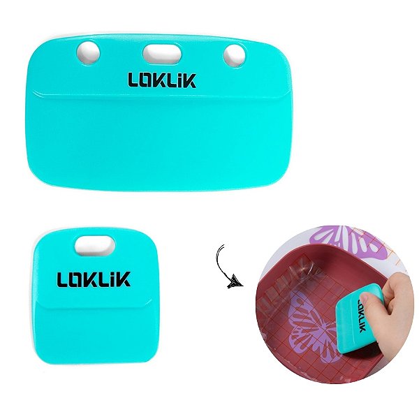 Kit 2 Espátulas para Aplicação de Vinil - 2 unidades - Loklik - Rizzo