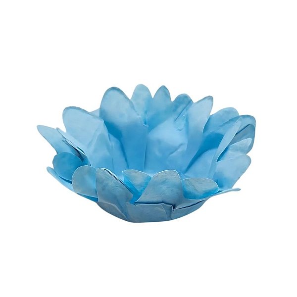 Forminha Para Doces Finos - Margaridinha Azul Bebê - 30 unidades - Floretta Fest - Rizzo