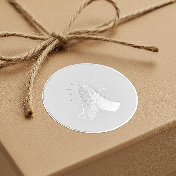 Adesivo Bençãos - Ref.2368 - Hot Stamping - 3x3cm - 30 unidades - Stickr - Rizzo