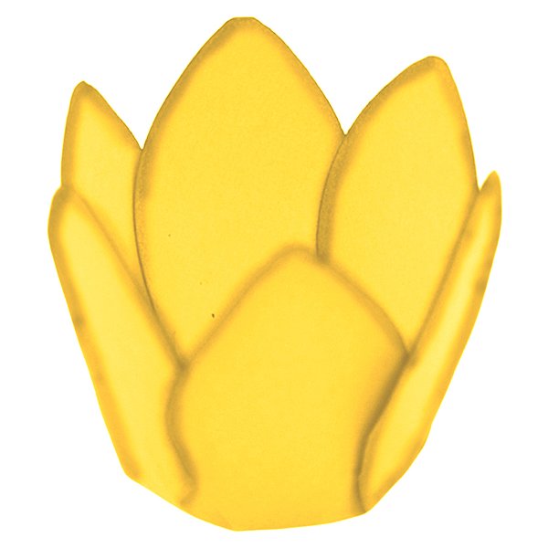 Forminha Para Doces Finos - Monaco - Amarelo Queimado - 50 unidades - Decora Doces - Rizzo