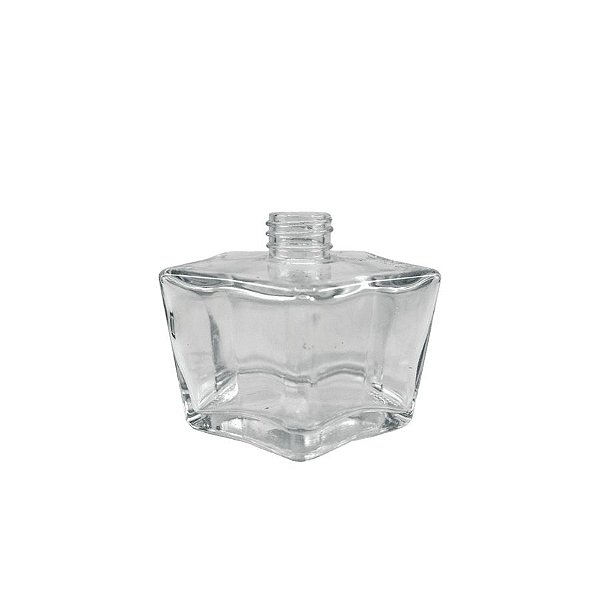 Frasco Para Perfumaria De Vidro Star - Transparente - Rosca 28/410 - 290ml - 1 unidade - Rizzo