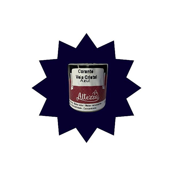 Corante em Pó para Vela Gel - Azul - 15g - 1 unidade - Rizzo